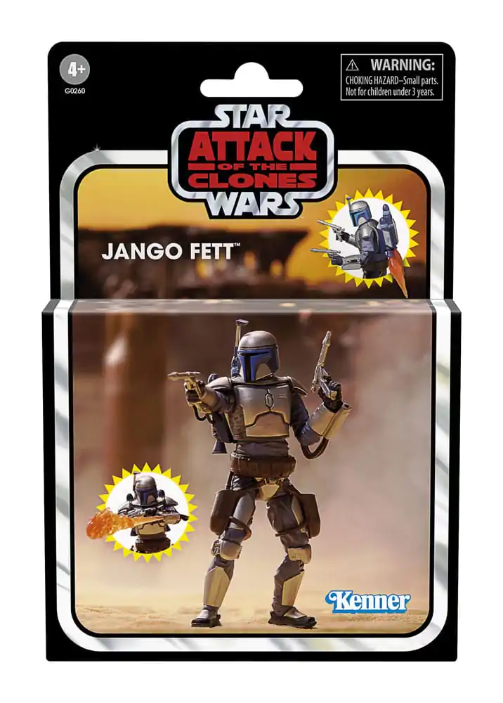 Star Wars: Część II Atak Klonów Vintage Collection Figurka Akcji Jango Fett 10 cm zdjęcie produktu