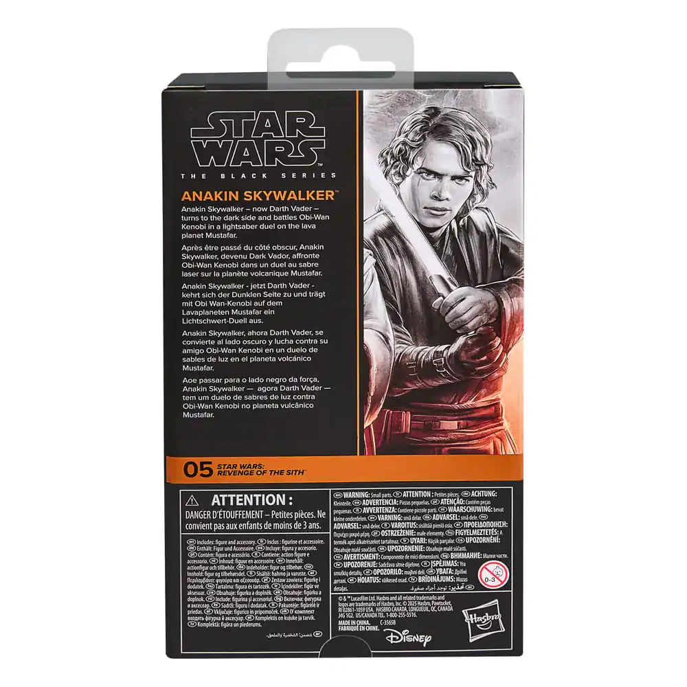 Star Wars Episode III Black Series Figurka Anakin Skywalker 15 cm zdjęcie produktu