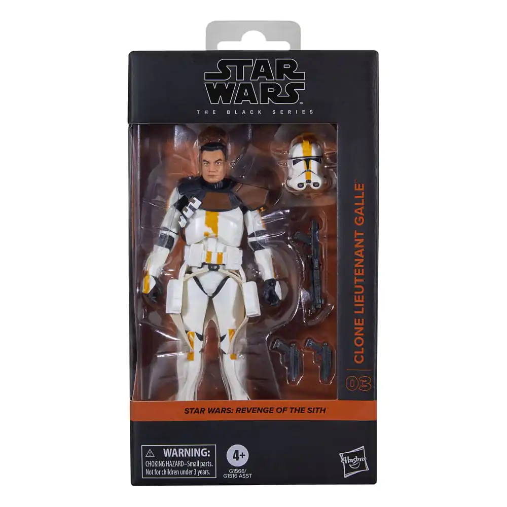 Star Wars Episode III Black Series Figurka akcji Clone Lieutenant Galle 15 cm zdjęcie produktu