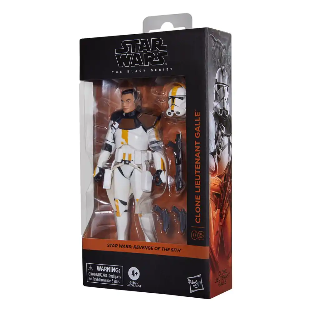 Star Wars Episode III Black Series Figurka akcji Clone Lieutenant Galle 15 cm zdjęcie produktu