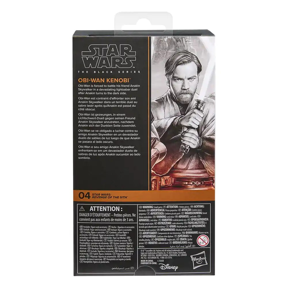 Gwiezdne Wojny Epizod III Black Series Figurka Obi-Wan Kenobi 15 cm zdjęcie produktu