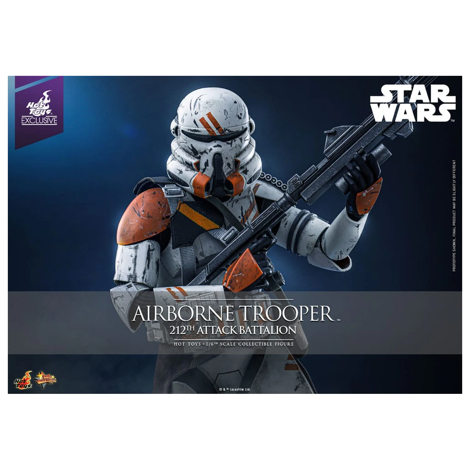 Star Wars: Episode III - Revenge of the Sith Action Figure 1/6 Airborne Trooper (212th Attack Battalion) 30 cm zdjęcie produktu