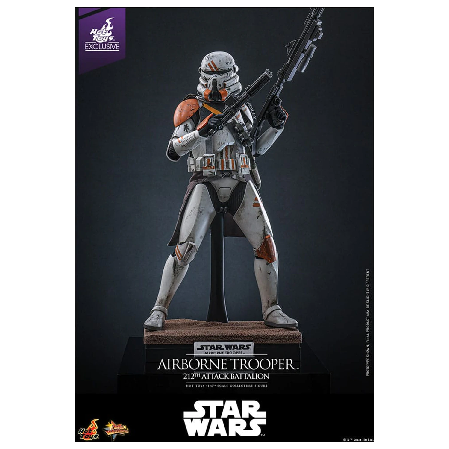 Star Wars: Episode III - Revenge of the Sith Action Figure 1/6 Airborne Trooper (212th Attack Battalion) 30 cm zdjęcie produktu