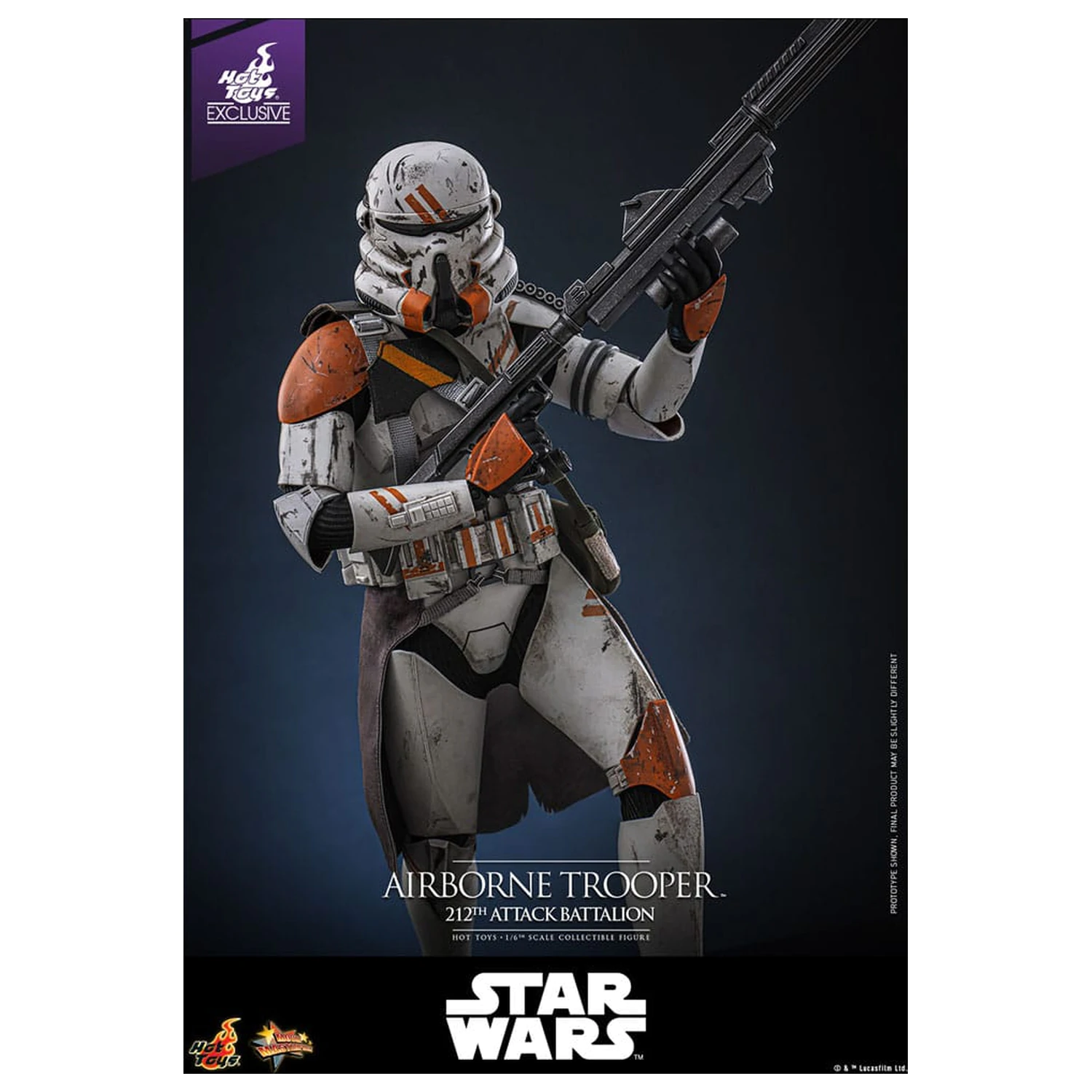 Star Wars: Episode III - Revenge of the Sith Action Figure 1/6 Airborne Trooper (212th Attack Battalion) 30 cm zdjęcie produktu