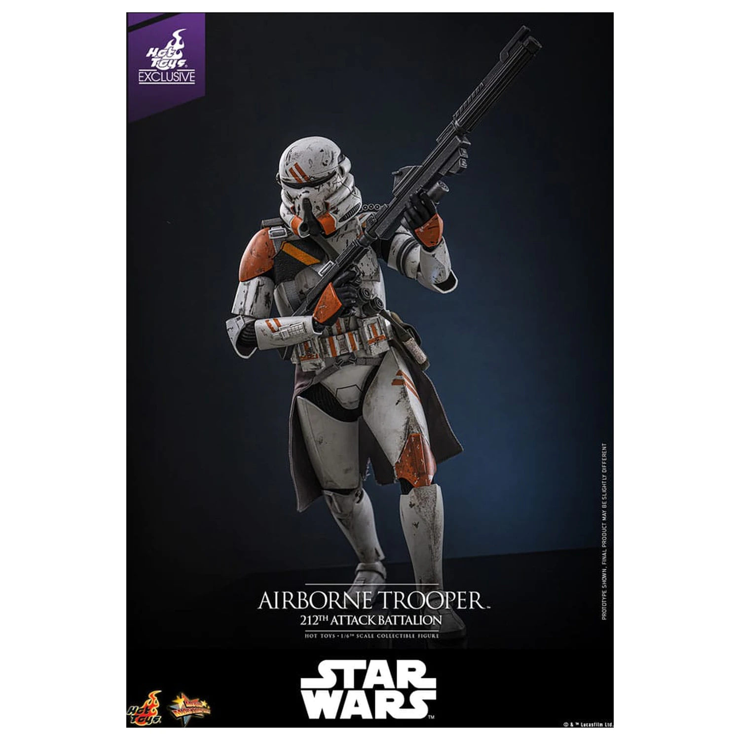 Star Wars: Episode III - Revenge of the Sith Action Figure 1/6 Airborne Trooper (212th Attack Battalion) 30 cm zdjęcie produktu