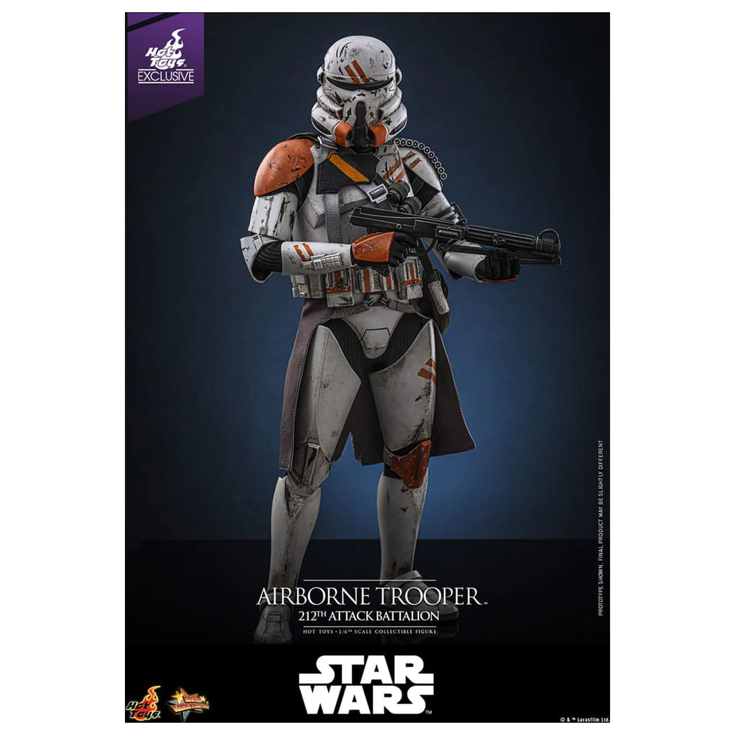 Star Wars: Episode III - Revenge of the Sith Action Figure 1/6 Airborne Trooper (212th Attack Battalion) 30 cm zdjęcie produktu