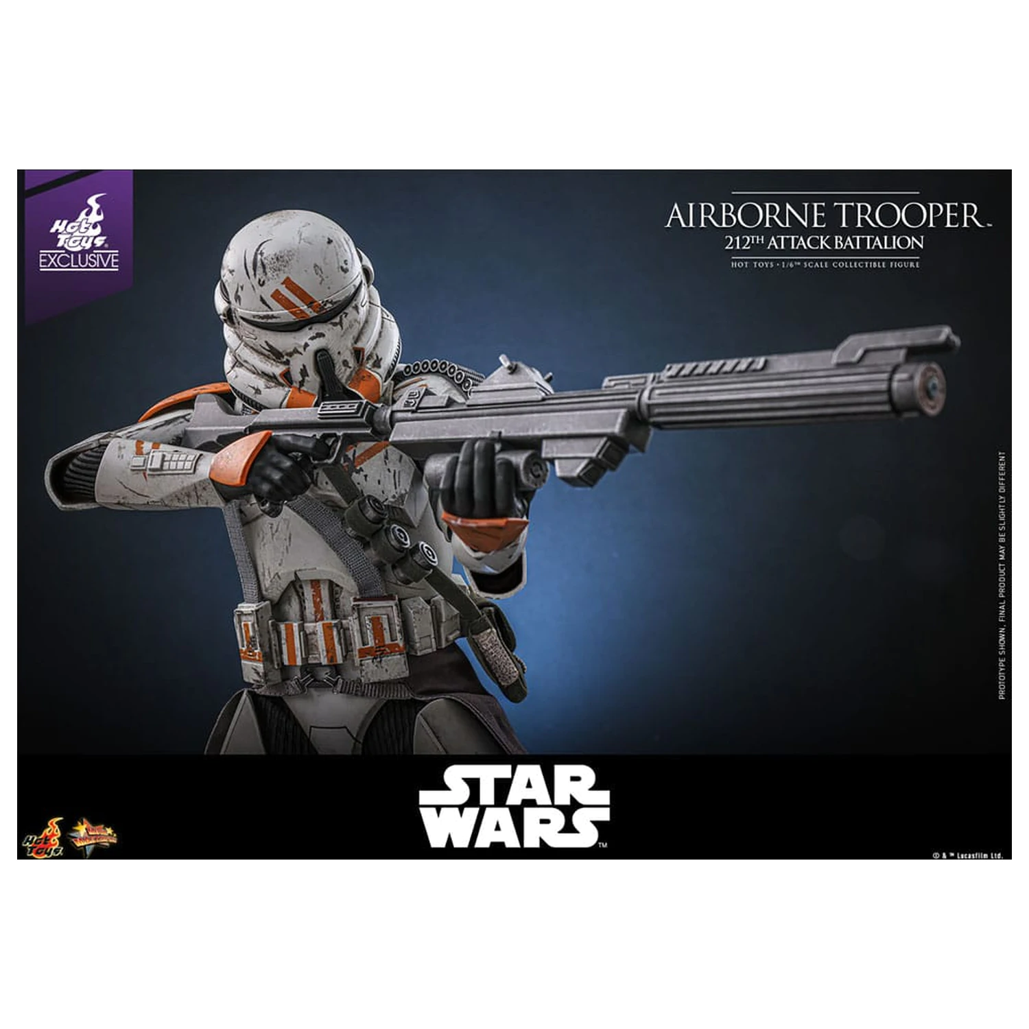 Star Wars: Episode III - Revenge of the Sith Action Figure 1/6 Airborne Trooper (212th Attack Battalion) 30 cm zdjęcie produktu