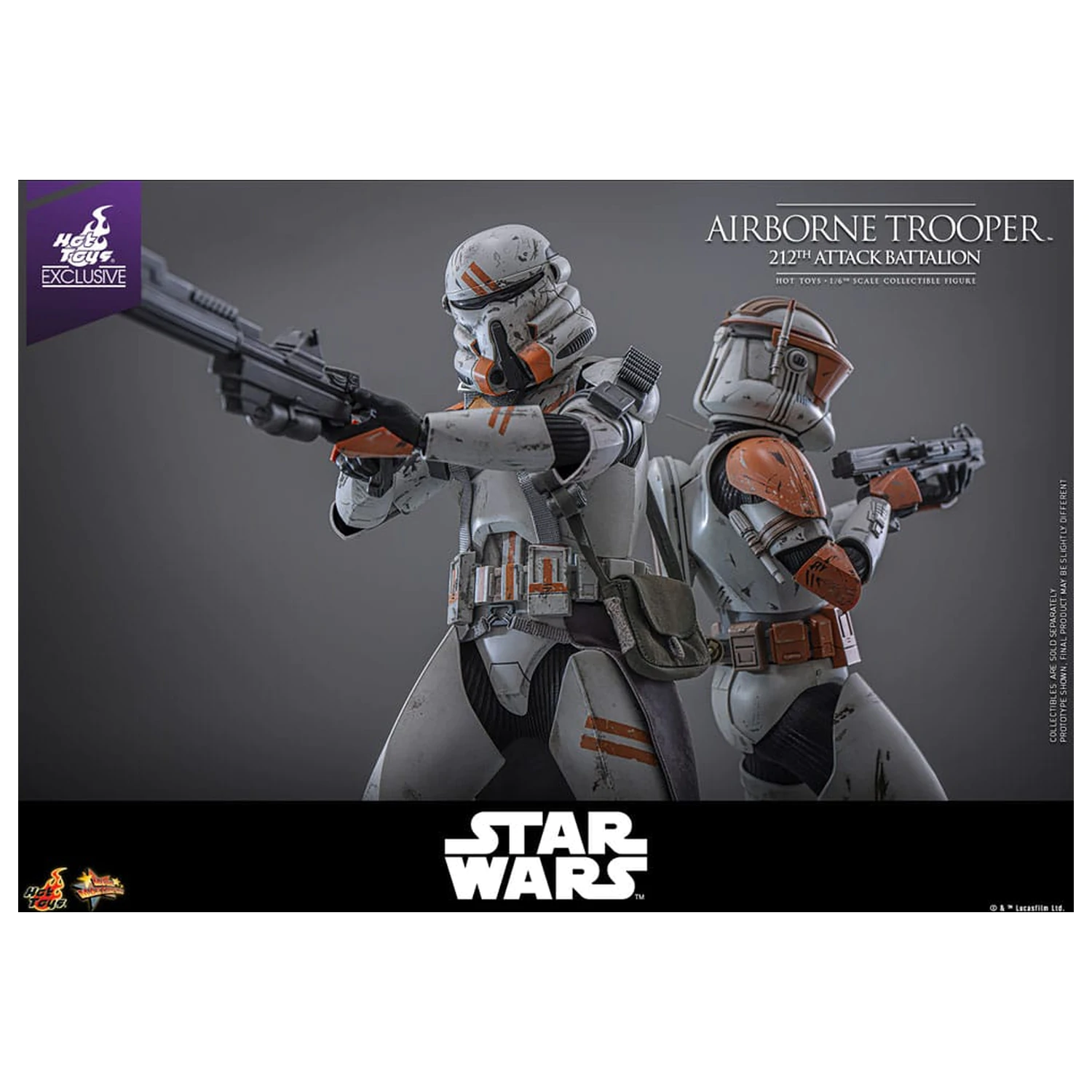 Star Wars: Episode III - Revenge of the Sith Action Figure 1/6 Airborne Trooper (212th Attack Battalion) 30 cm zdjęcie produktu