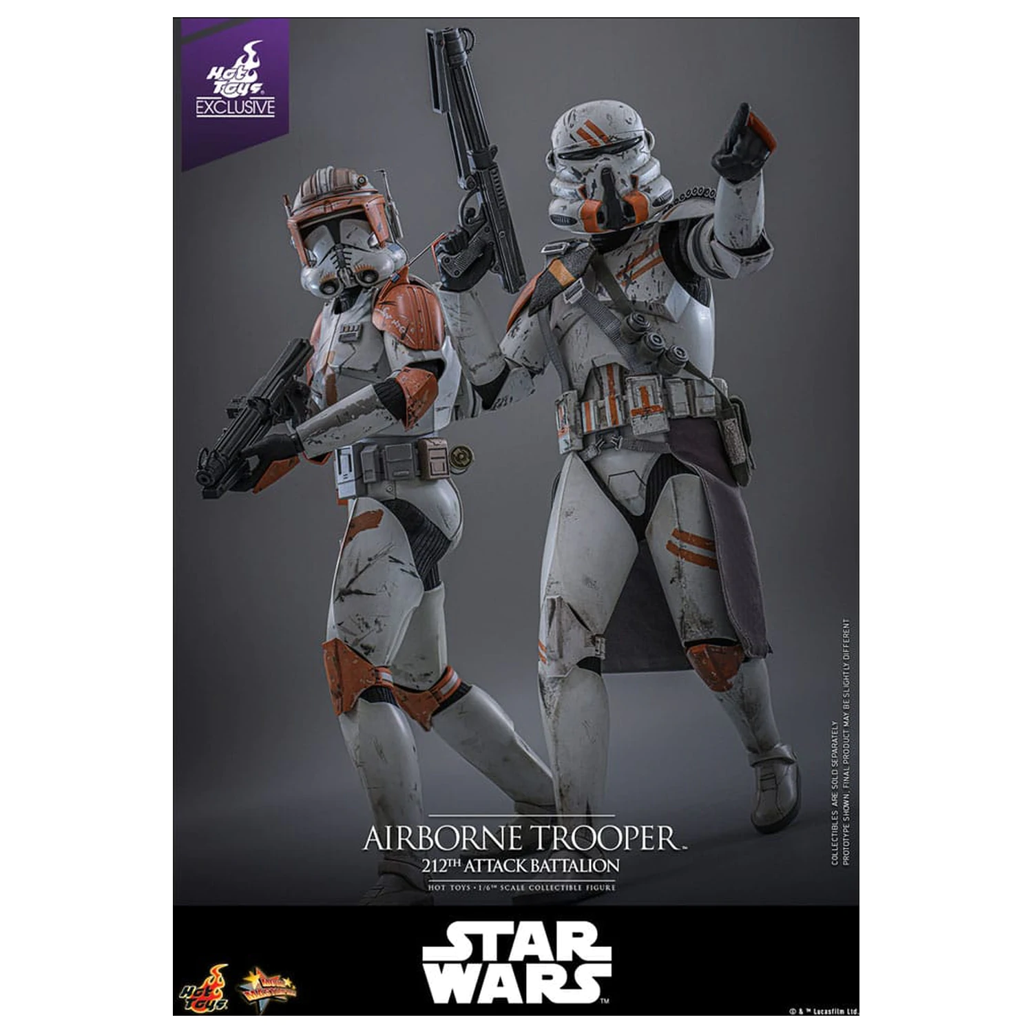 Star Wars: Episode III - Revenge of the Sith Action Figure 1/6 Airborne Trooper (212th Attack Battalion) 30 cm zdjęcie produktu