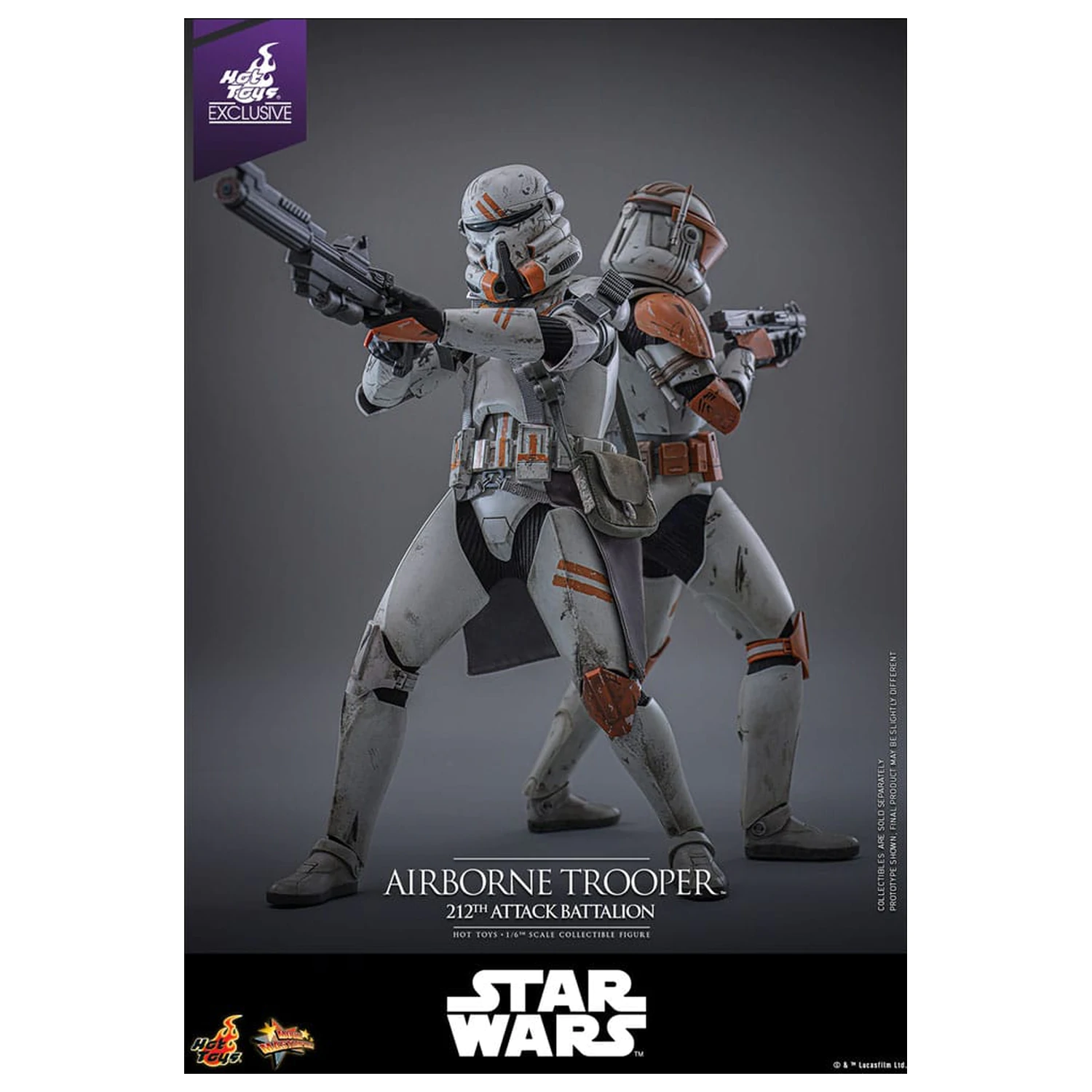 Star Wars: Episode III - Revenge of the Sith Action Figure 1/6 Airborne Trooper (212th Attack Battalion) 30 cm zdjęcie produktu