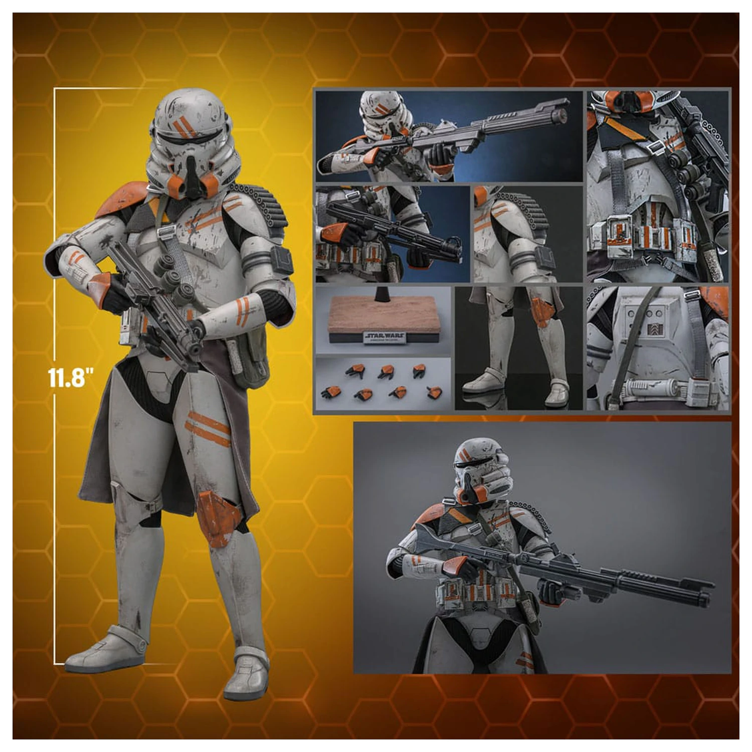 Star Wars: Episode III - Revenge of the Sith Action Figure 1/6 Airborne Trooper (212th Attack Battalion) 30 cm zdjęcie produktu