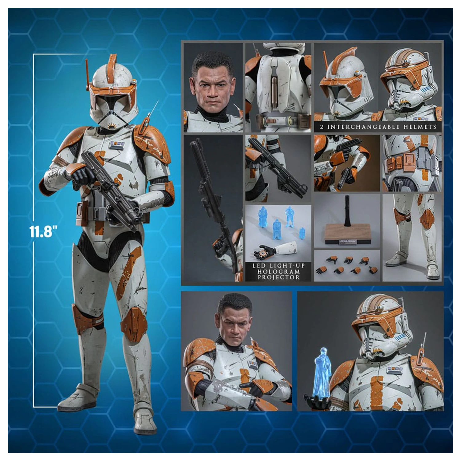 Star Wars: Epizod III – Zemsta Sithów Figurka Akcji 1/6 Dowódca Klonów Cody 30 cm zdjęcie produktu
