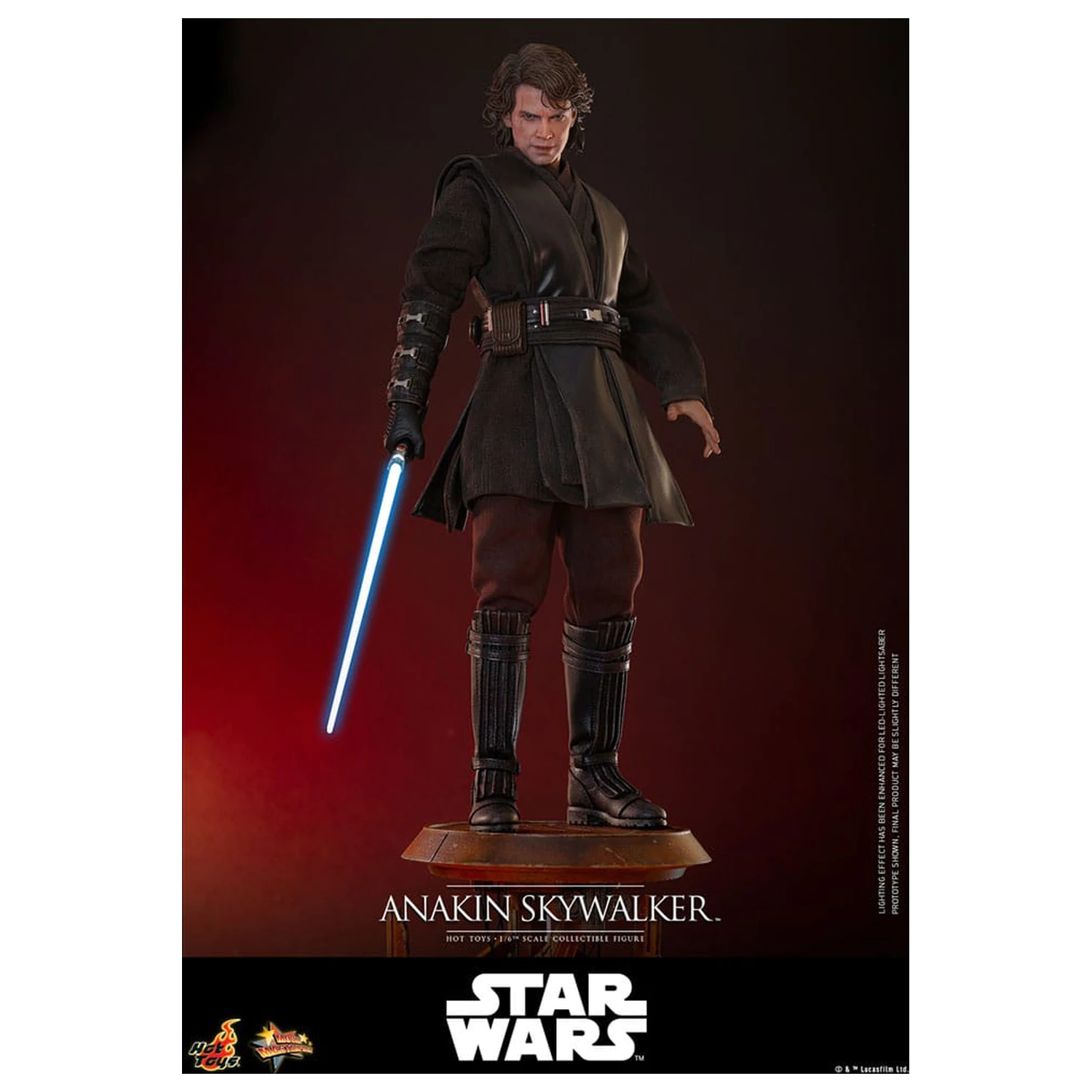 Star Wars: Episode III - Zemsta Sithów Filmowa figurka kolekcjonerska Masterpiece 1/6 Anakin Skywalker 31 cm zdjęcie produktu