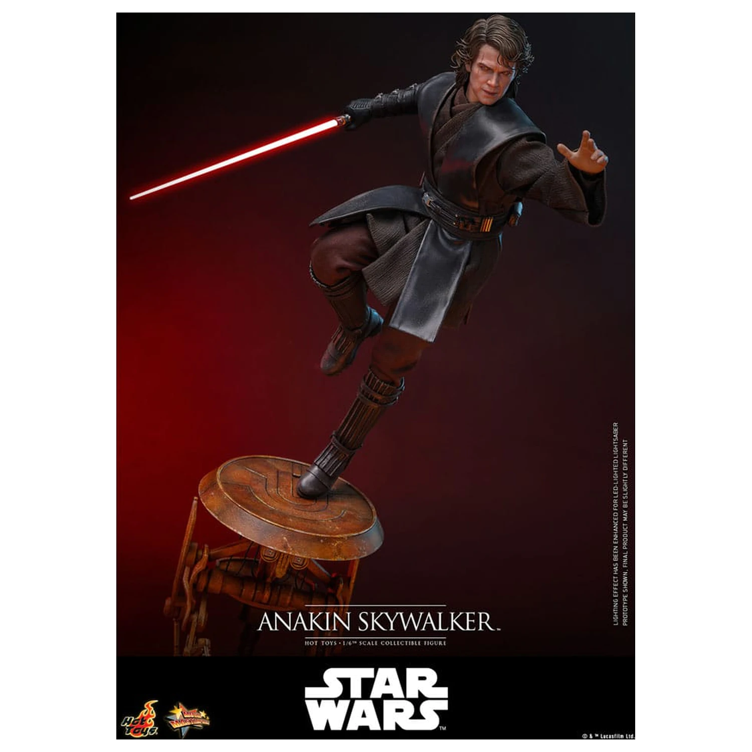 Star Wars: Episode III - Zemsta Sithów Filmowa figurka kolekcjonerska Masterpiece 1/6 Anakin Skywalker 31 cm zdjęcie produktu