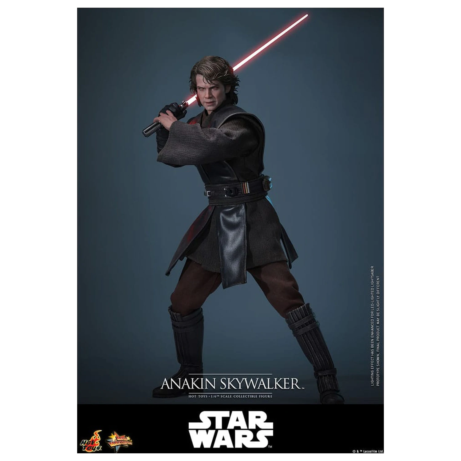 Star Wars: Episode III - Zemsta Sithów Filmowa figurka kolekcjonerska Masterpiece 1/6 Anakin Skywalker 31 cm zdjęcie produktu