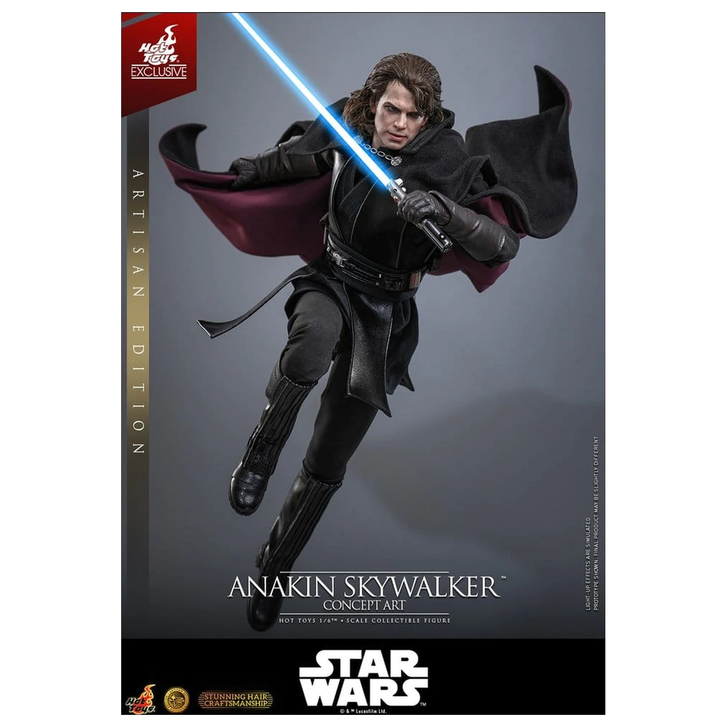 Star Wars Episode III: Revenge Of The Sith Movie Masterpiece Figurka Akcji 1/6 Anakin Skywalker (Concept Art Version) (Artisan Edition) Hot Toys Exclusive 31 cm zdjęcie produktu