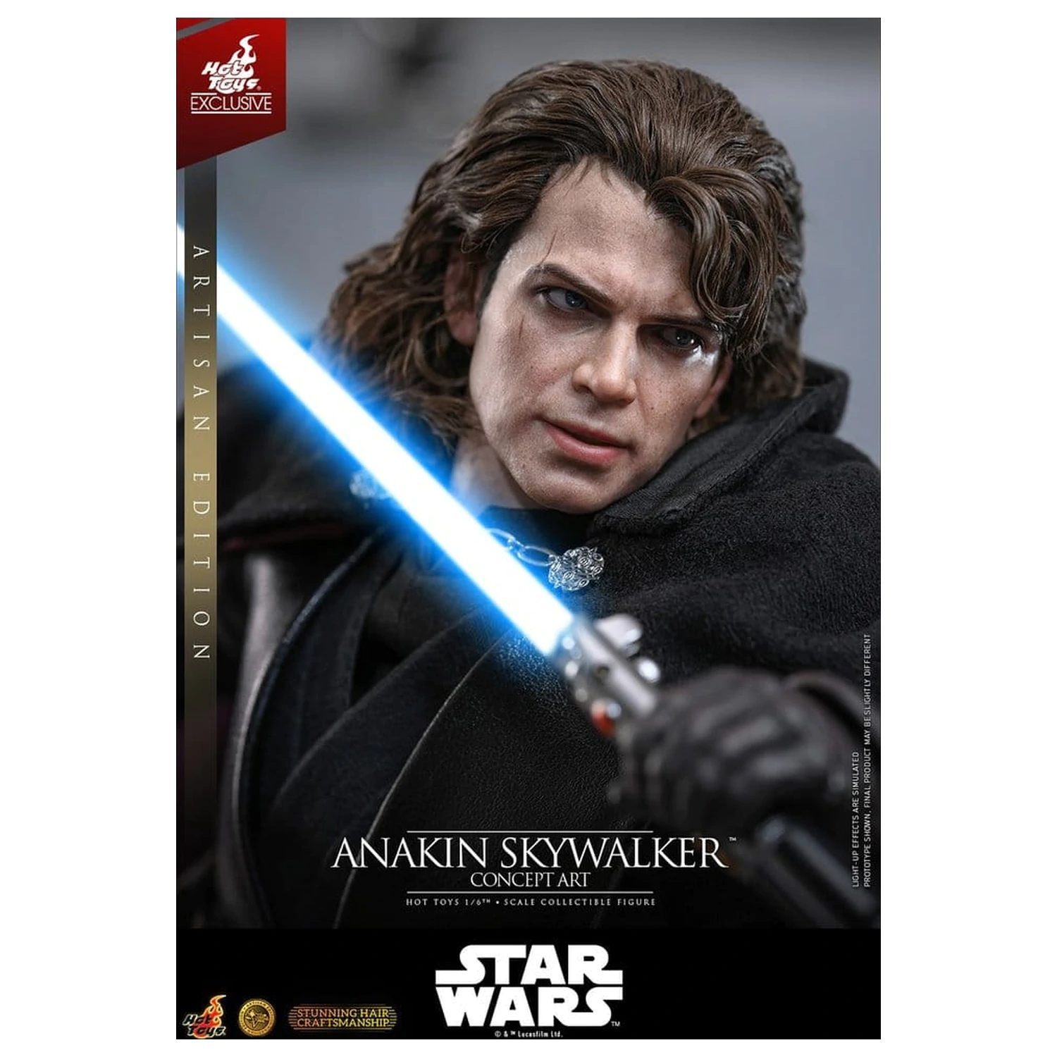 Star Wars Episode III: Revenge Of The Sith Movie Masterpiece Figurka Akcji 1/6 Anakin Skywalker (Concept Art Version) (Artisan Edition) Hot Toys Exclusive 31 cm zdjęcie produktu