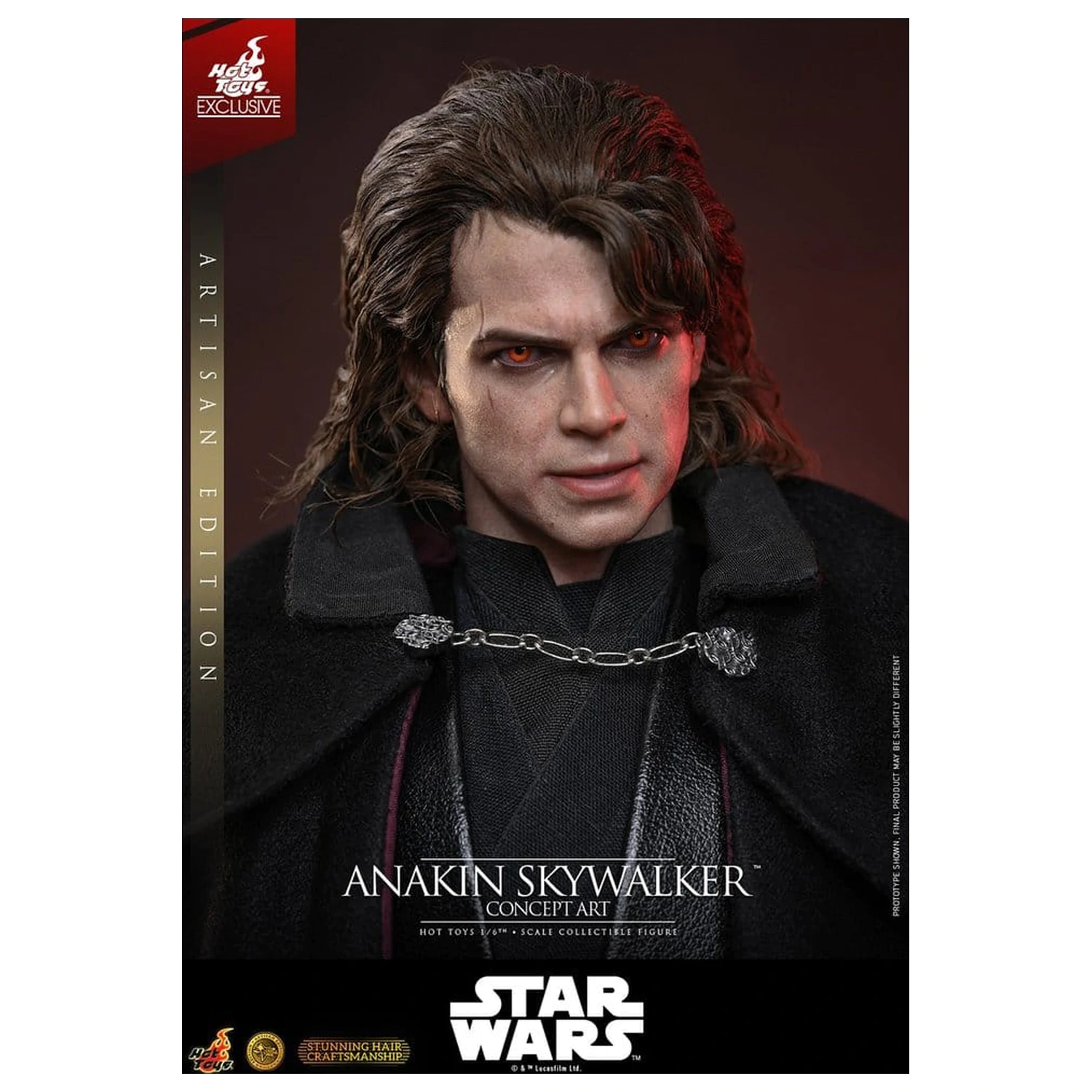Star Wars Episode III: Revenge Of The Sith Movie Masterpiece Figurka Akcji 1/6 Anakin Skywalker (Concept Art Version) (Artisan Edition) Hot Toys Exclusive 31 cm zdjęcie produktu