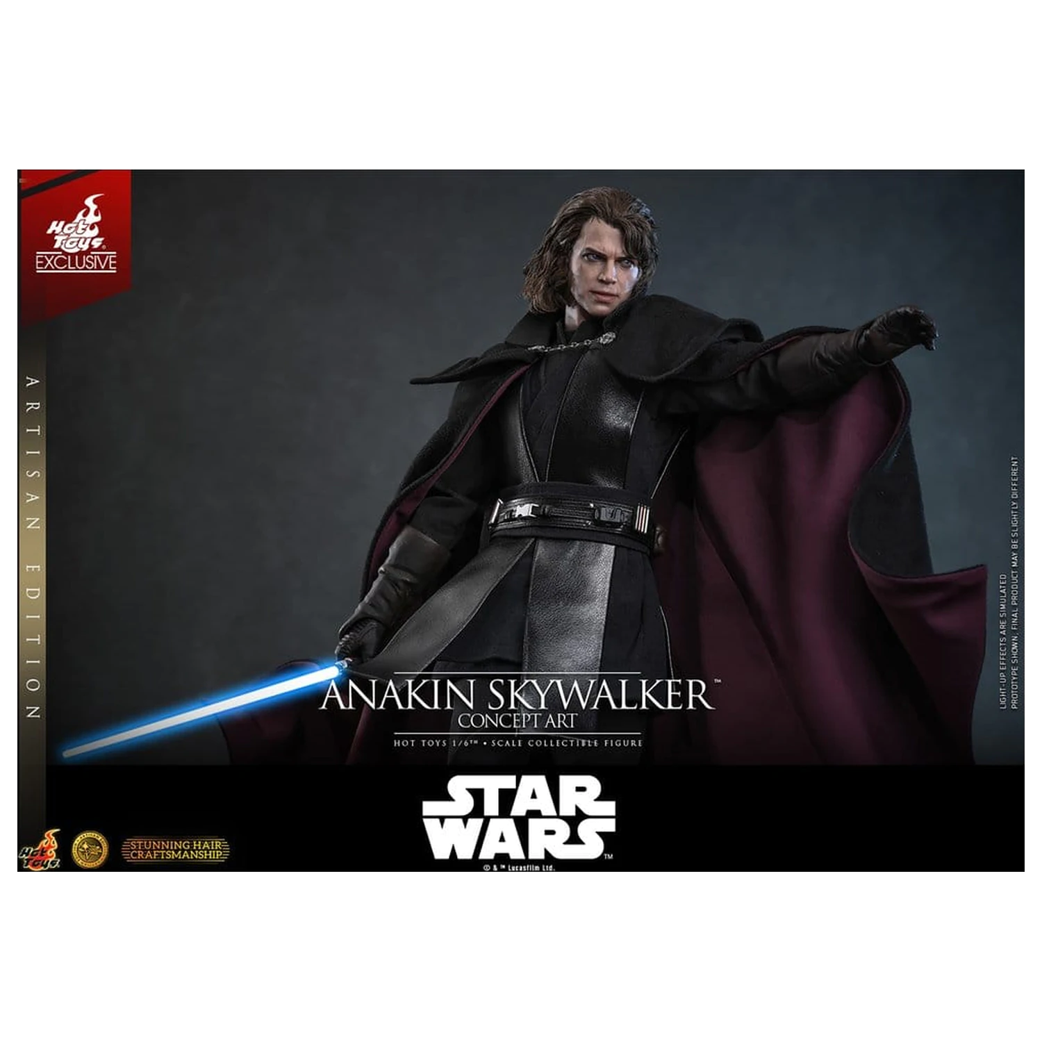 Star Wars Episode III: Revenge Of The Sith Movie Masterpiece Figurka Akcji 1/6 Anakin Skywalker (Concept Art Version) (Artisan Edition) Hot Toys Exclusive 31 cm zdjęcie produktu