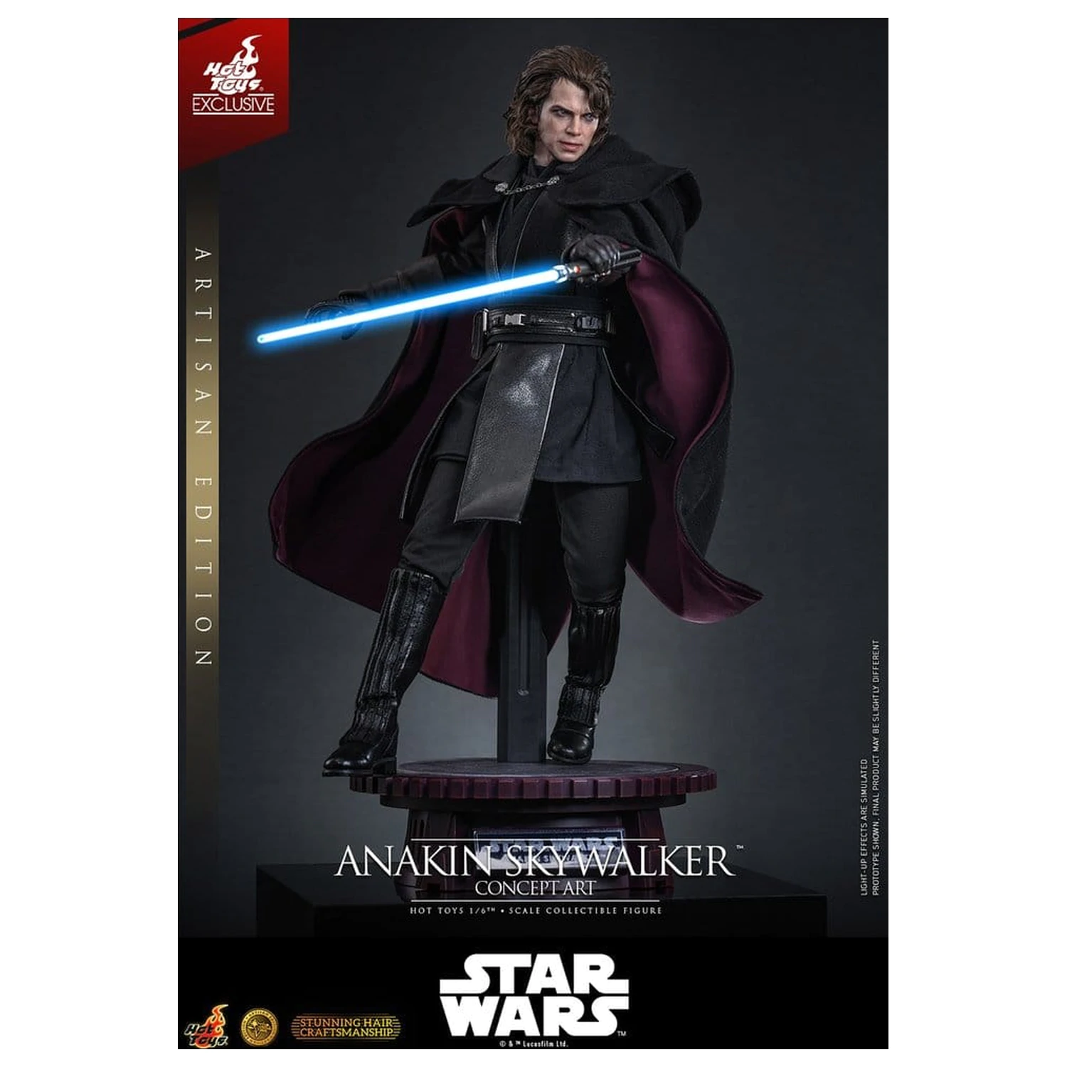 Star Wars Episode III: Revenge Of The Sith Movie Masterpiece Figurka Akcji 1/6 Anakin Skywalker (Concept Art Version) (Artisan Edition) Hot Toys Exclusive 31 cm zdjęcie produktu