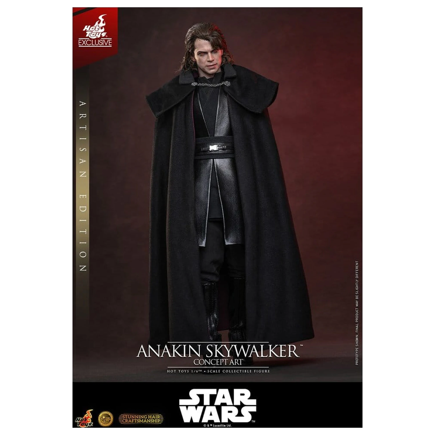 Star Wars Episode III: Revenge Of The Sith Movie Masterpiece Figurka Akcji 1/6 Anakin Skywalker (Concept Art Version) (Artisan Edition) Hot Toys Exclusive 31 cm zdjęcie produktu