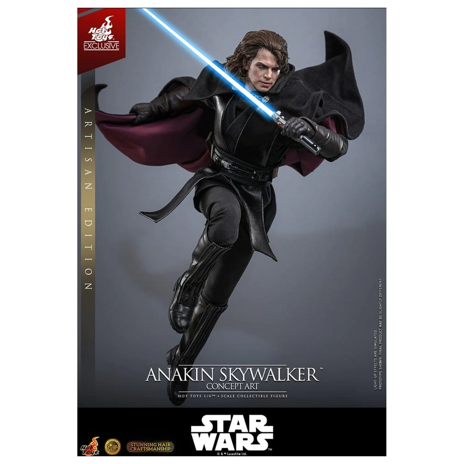 Star Wars Episode III: Revenge Of The Sith Movie Masterpiece Figurka Akcji 1/6 Anakin Skywalker (Concept Art Version) (Artisan Edition) Hot Toys Exclusive 31 cm zdjęcie produktu