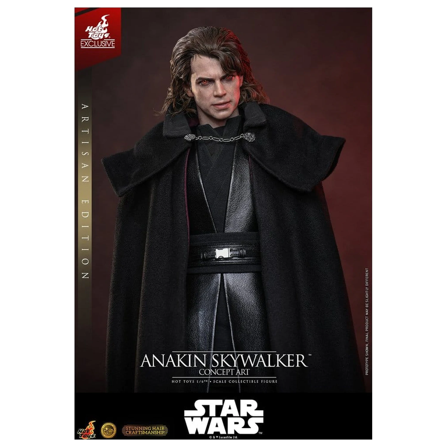 Star Wars Episode III: Revenge Of The Sith Movie Masterpiece Figurka Akcji 1/6 Anakin Skywalker (Concept Art Version) (Artisan Edition) Hot Toys Exclusive 31 cm zdjęcie produktu