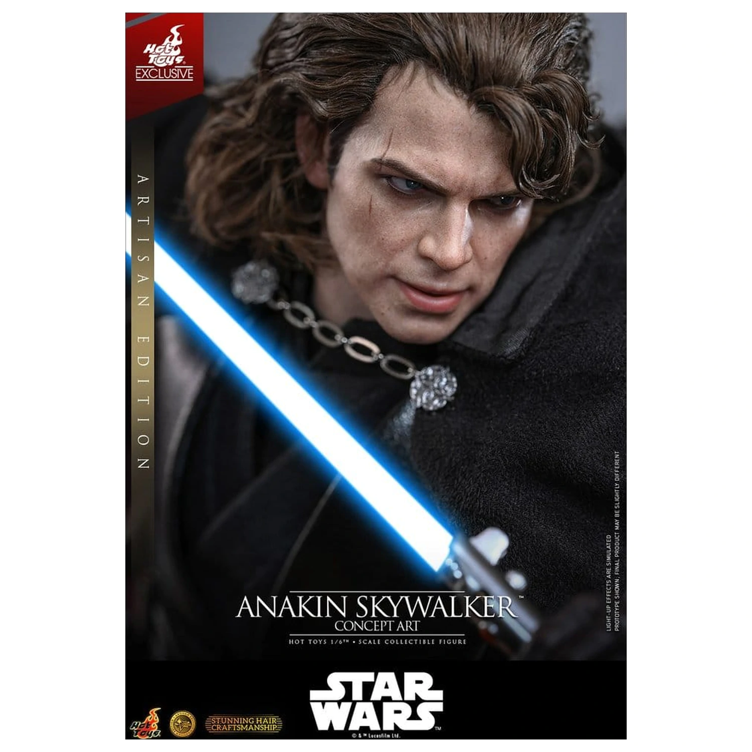Star Wars Episode III: Revenge Of The Sith Movie Masterpiece Figurka Akcji 1/6 Anakin Skywalker (Concept Art Version) (Artisan Edition) Hot Toys Exclusive 31 cm zdjęcie produktu