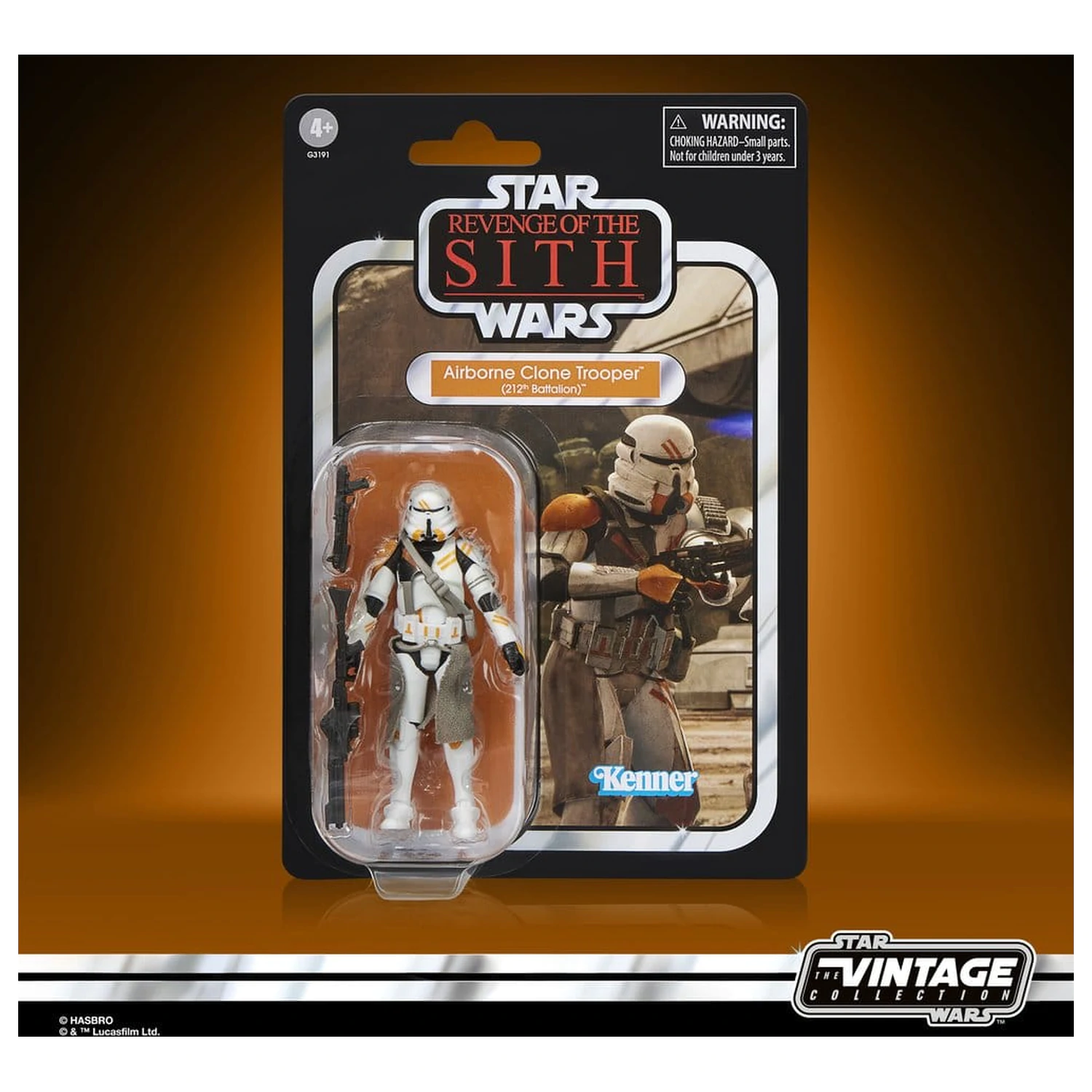 Star Wars Episode III Vintage Collection zestaw 2 figurek akcji Obi-Wan Kenobi i Airborne Clone Trooper 10 cm zdjęcie produktu