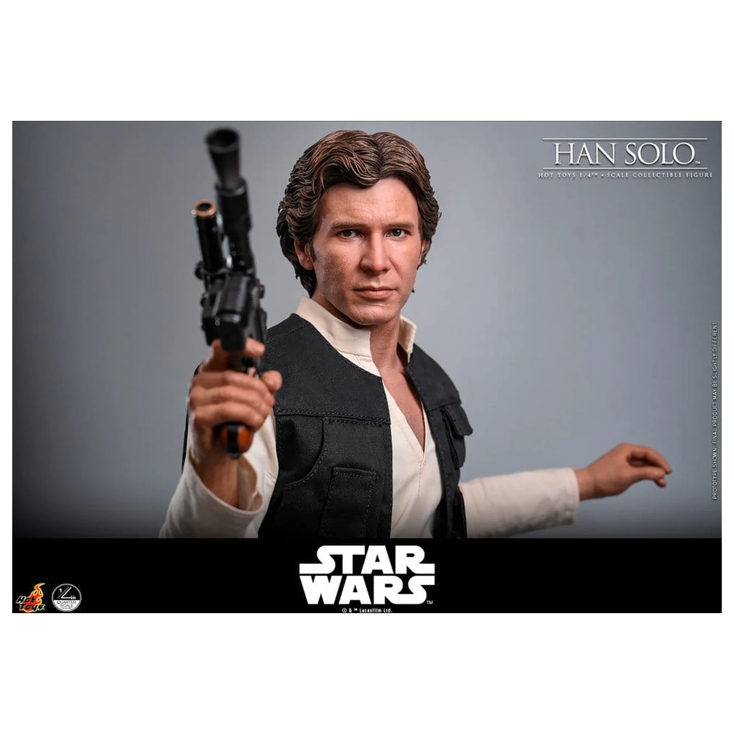 Star Wars Episode IV Figurka Akcji 1/4 Han Solo 46 cm zdjęcie produktu