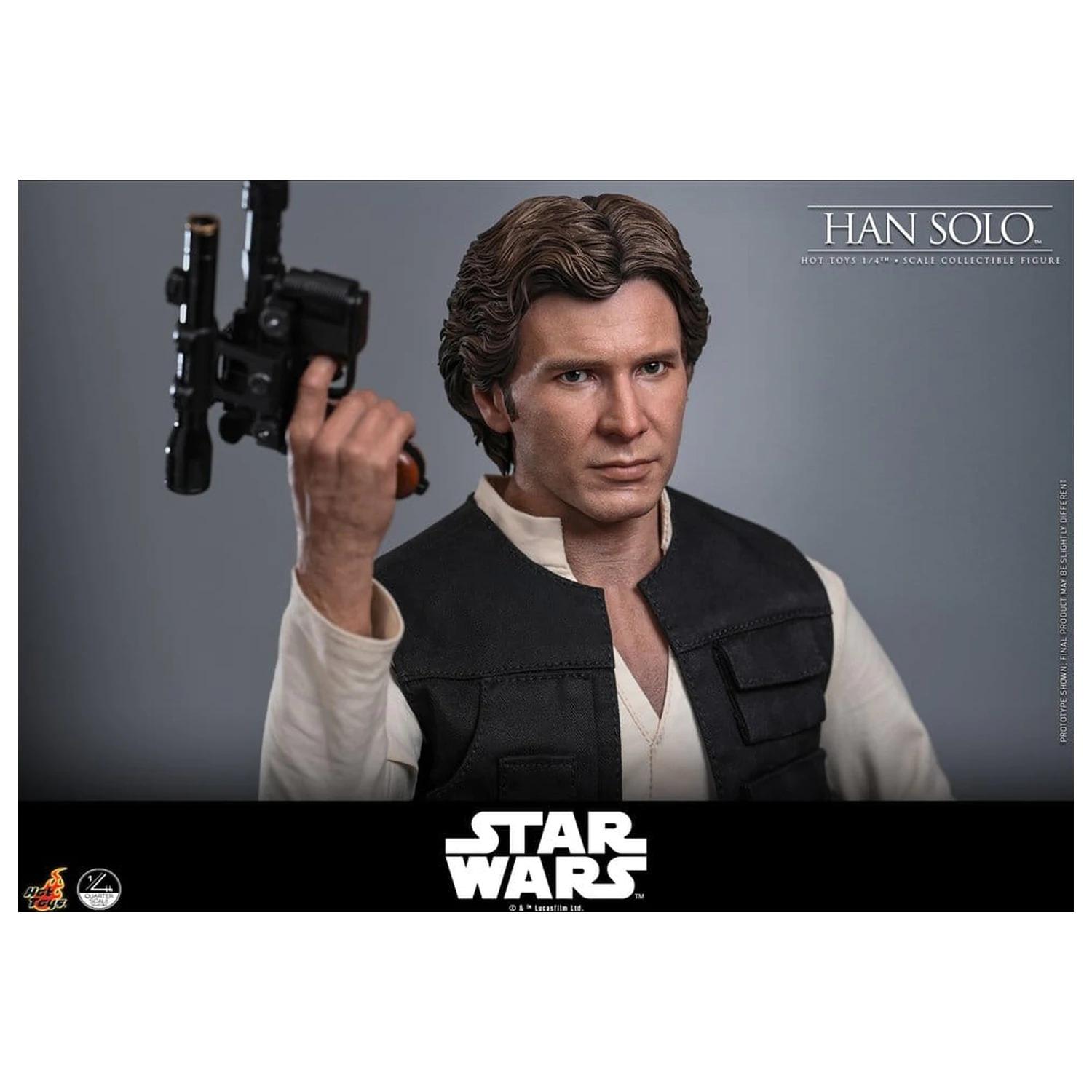 Star Wars Episode IV Figurka Akcji 1/4 Han Solo 46 cm zdjęcie produktu
