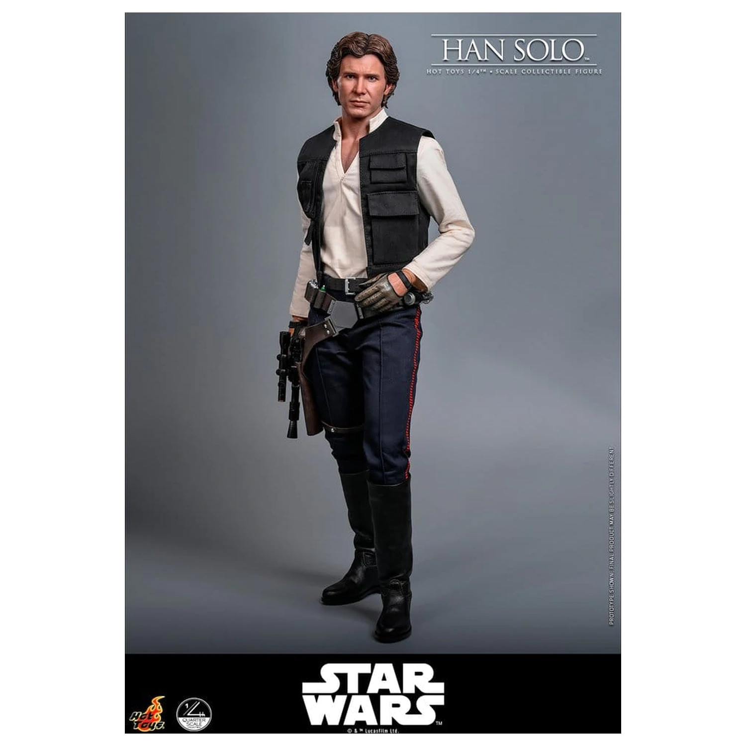 Star Wars Episode IV Figurka Akcji 1/4 Han Solo 46 cm zdjęcie produktu