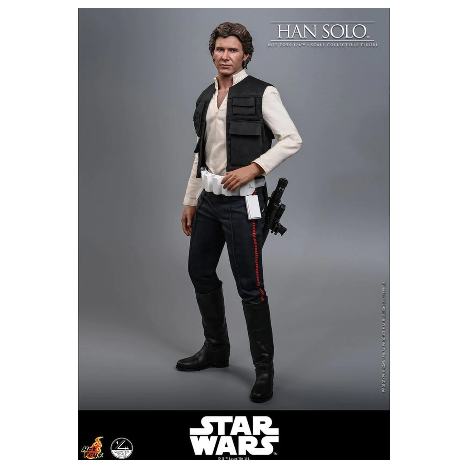 Star Wars Episode IV Figurka Akcji 1/4 Han Solo 46 cm zdjęcie produktu