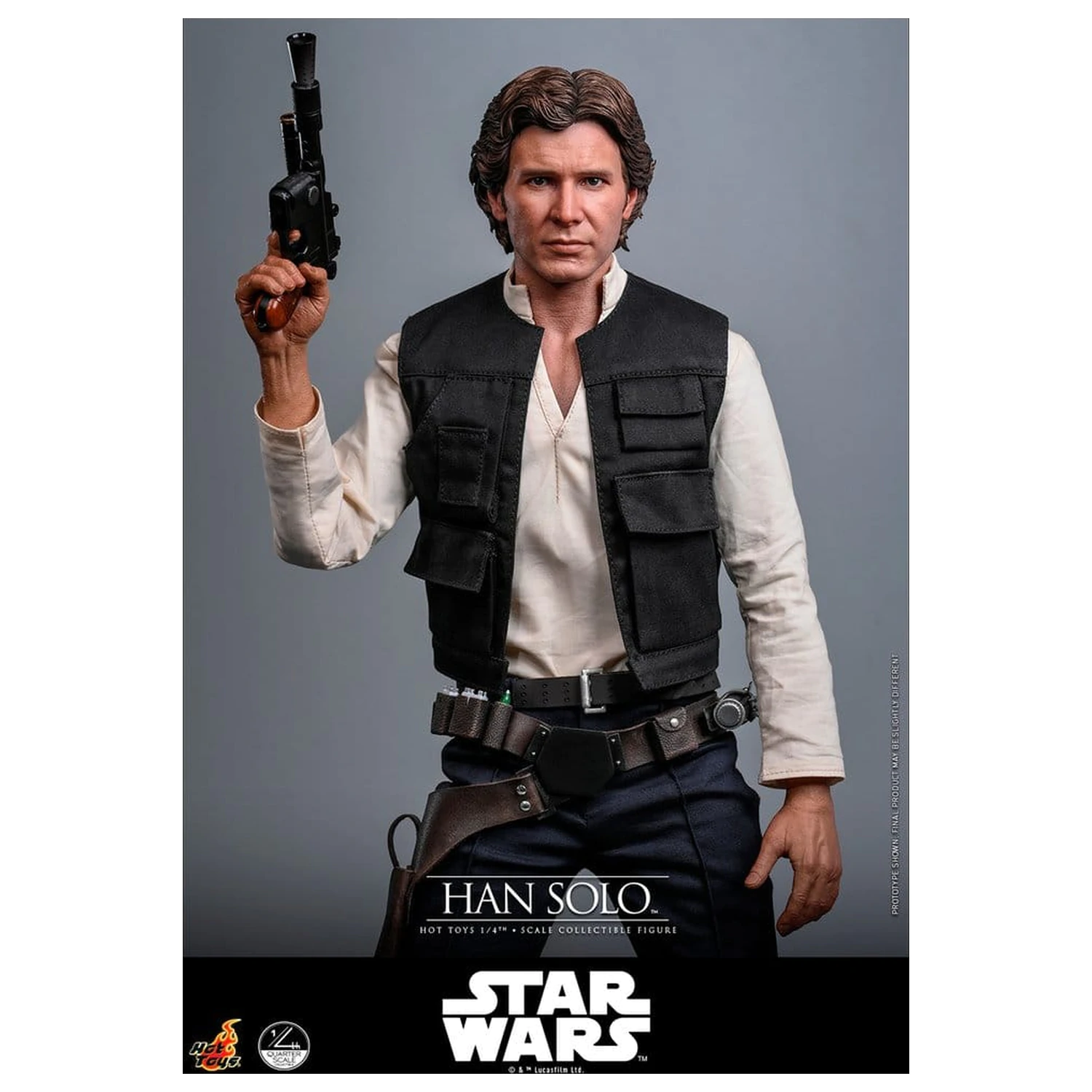 Star Wars Episode IV Figurka Akcji 1/4 Han Solo 46 cm zdjęcie produktu
