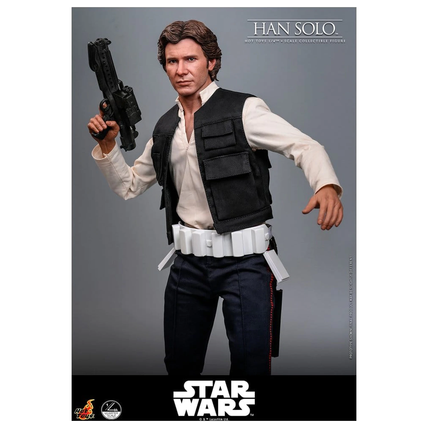 Star Wars Episode IV Figurka Akcji 1/4 Han Solo 46 cm zdjęcie produktu