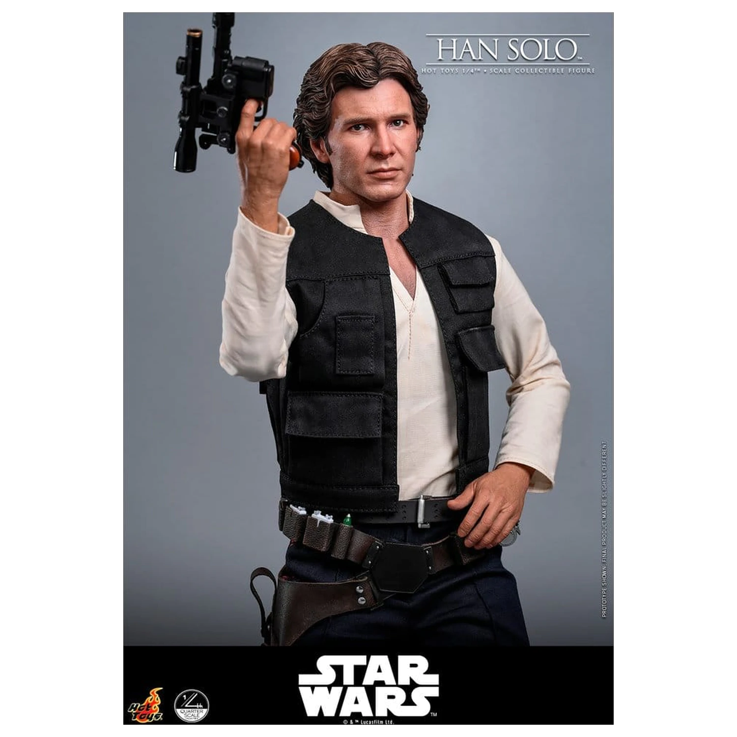 Star Wars Episode IV Figurka Akcji 1/4 Han Solo 46 cm zdjęcie produktu