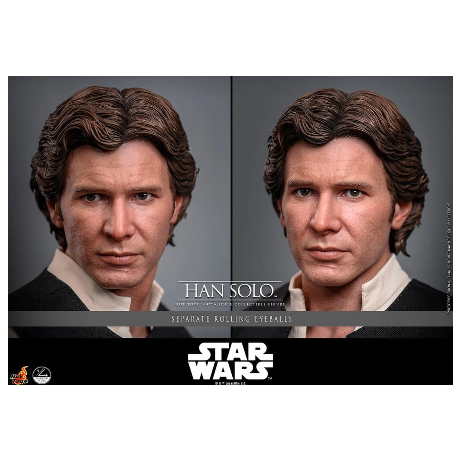 Star Wars Episode IV Figurka Akcji 1/4 Han Solo 46 cm zdjęcie produktu