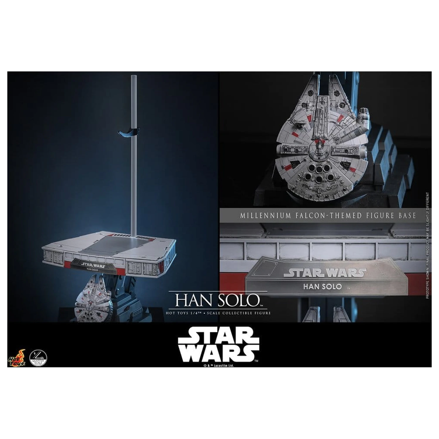 Star Wars Episode IV Figurka Akcji 1/4 Han Solo 46 cm zdjęcie produktu