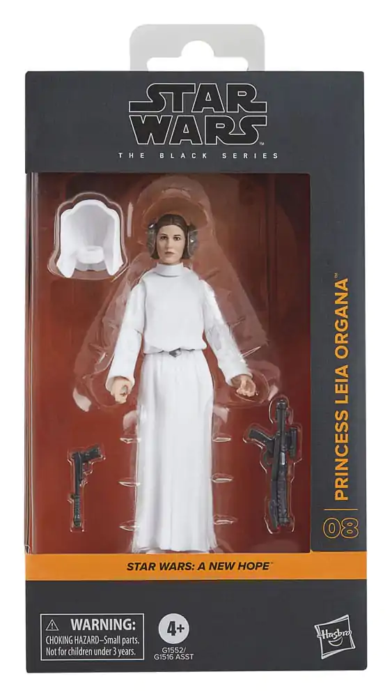 Star Wars: Część IV Black Series Figurka Akcji Księżniczka Leia Organa 15 cm zdjęcie produktu