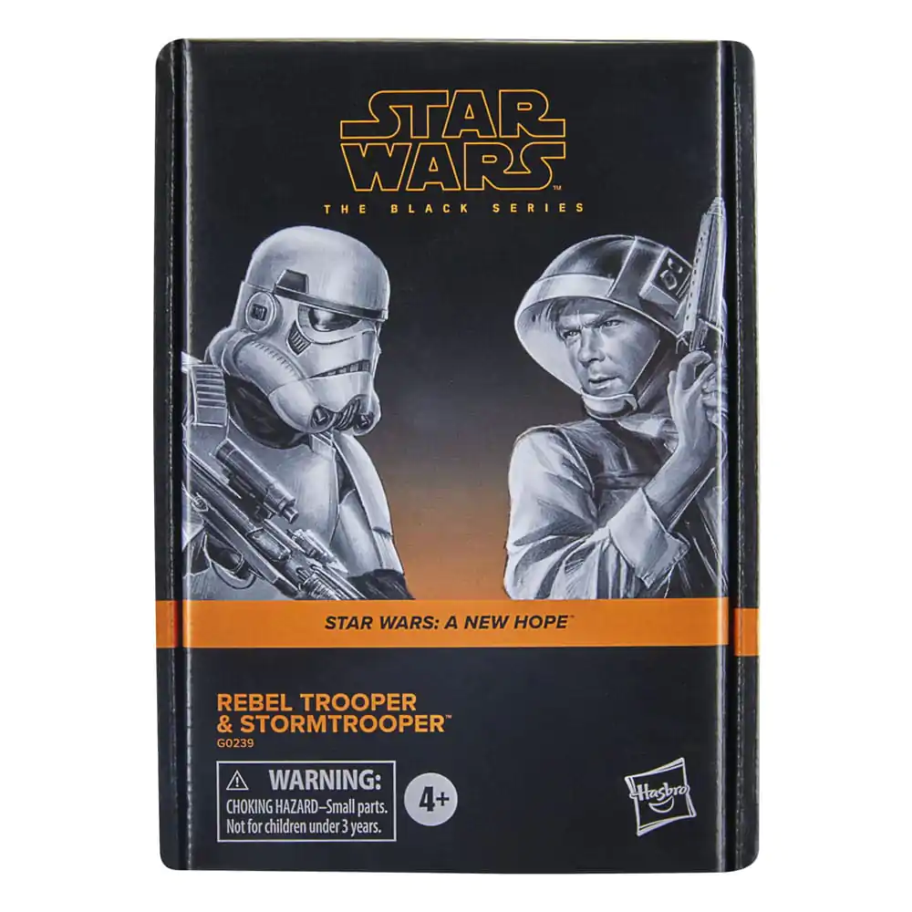 Star Wars: Episode IV Black Series Figurka Akcji 2-Pack Rebel Trooper & Stormtrooper 15 cm zdjęcie produktu