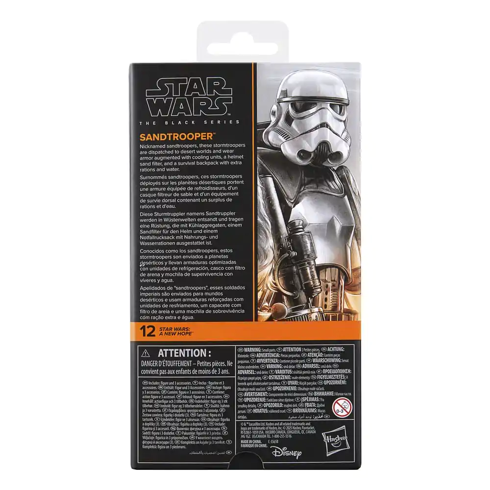 Star Wars Episode IV Black Series Figurka akcji Sandtrooper 15 cm zdjęcie produktu
