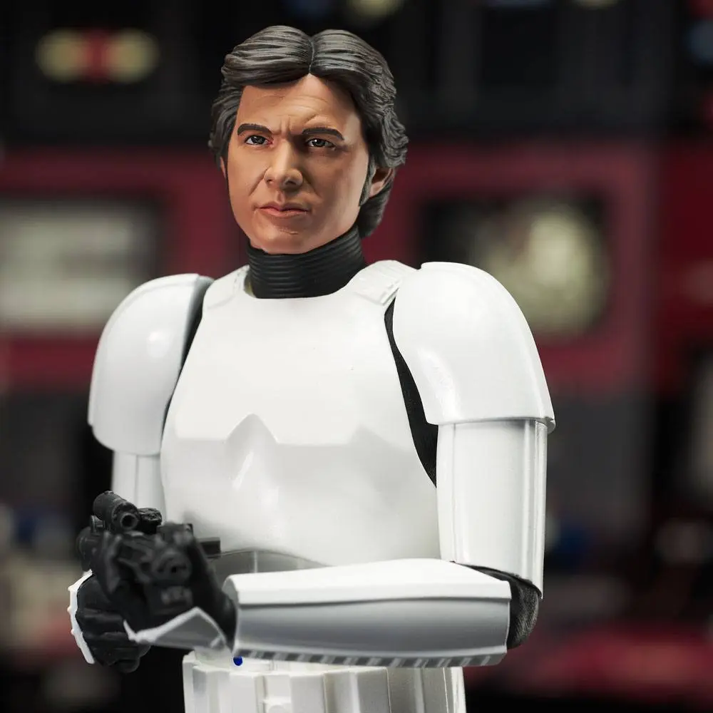 Star Wars Episode IV Milestones Statua 1/6 Han Solo (Stormtrooper Disguise) 40th Anniversary Exclusive 30 cm zdjęcie produktu