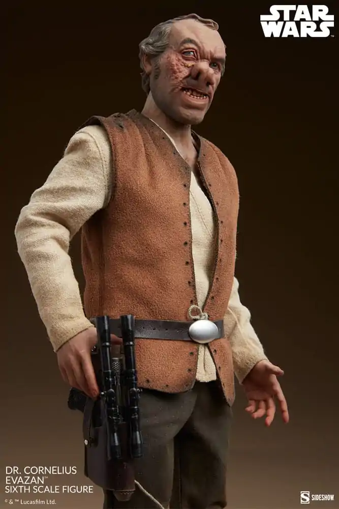 Star Wars: Część IV Łotrzy i Zbiry Figurka Akcji 1/6 Doktor Cornelius Evazan 30 cm zdjęcie produktu