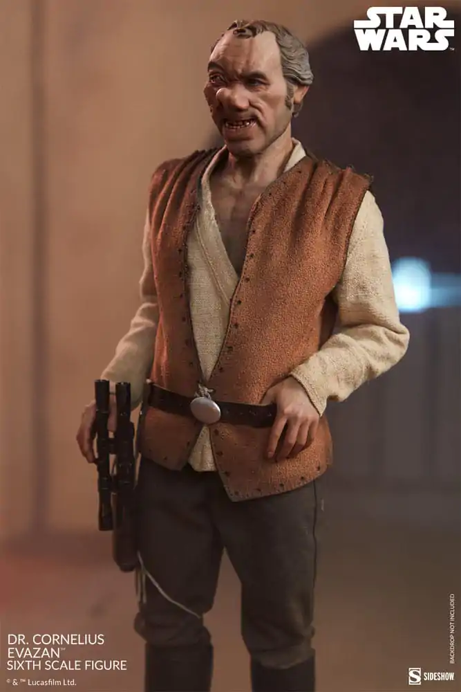 Star Wars: Część IV Łotrzy i Zbiry Figurka Akcji 1/6 Doktor Cornelius Evazan 30 cm zdjęcie produktu