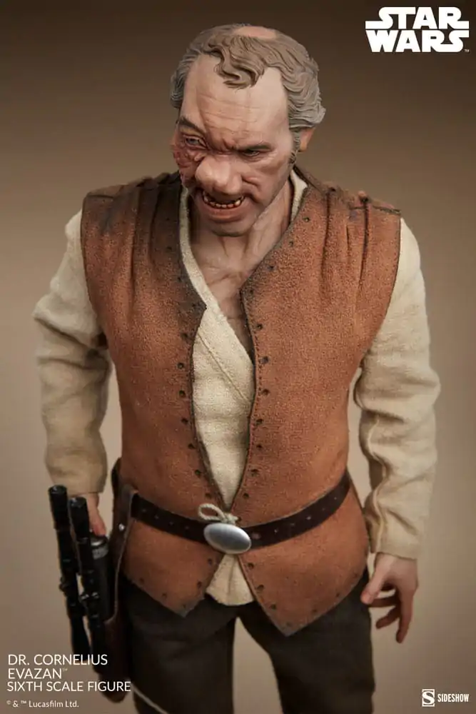 Star Wars: Część IV Łotrzy i Zbiry Figurka Akcji 1/6 Doktor Cornelius Evazan 30 cm zdjęcie produktu