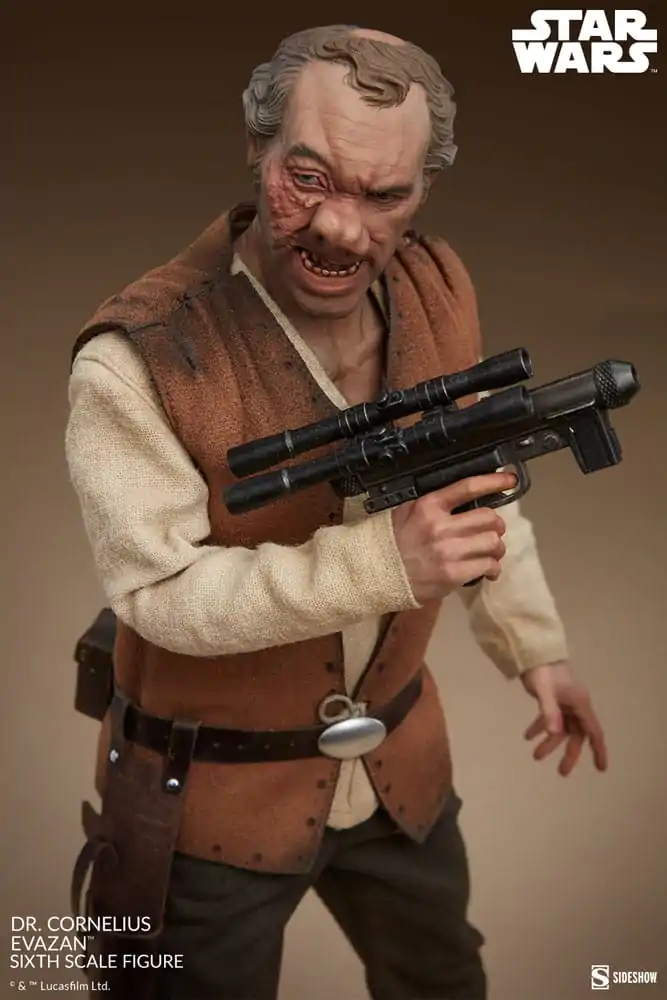 Star Wars: Część IV Łotrzy i Zbiry Figurka Akcji 1/6 Doktor Cornelius Evazan 30 cm zdjęcie produktu