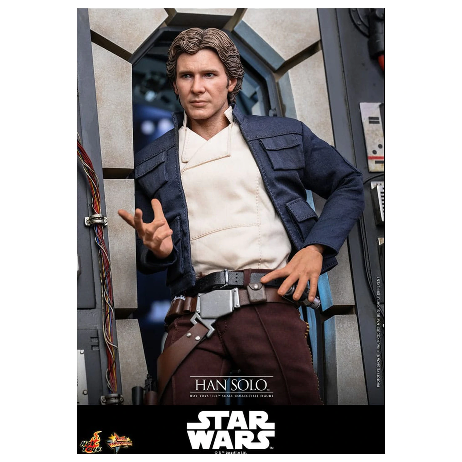 Star Wars Episode V Movie Masterpiece Figurka Akcji 1/6 Han Solo 31 cm zdjęcie produktu