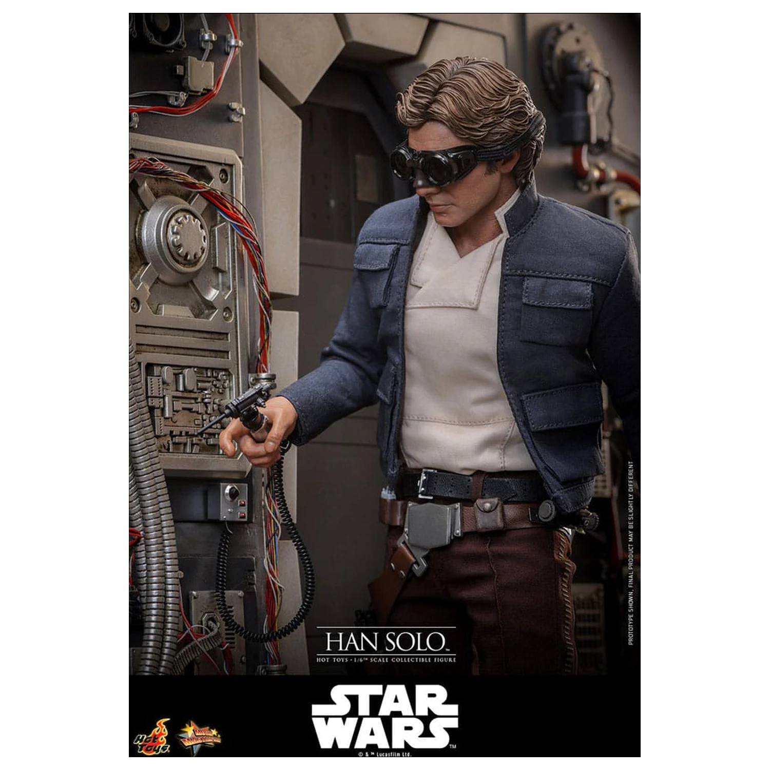 Star Wars Episode V Movie Masterpiece Figurka Akcji 1/6 Han Solo 31 cm zdjęcie produktu
