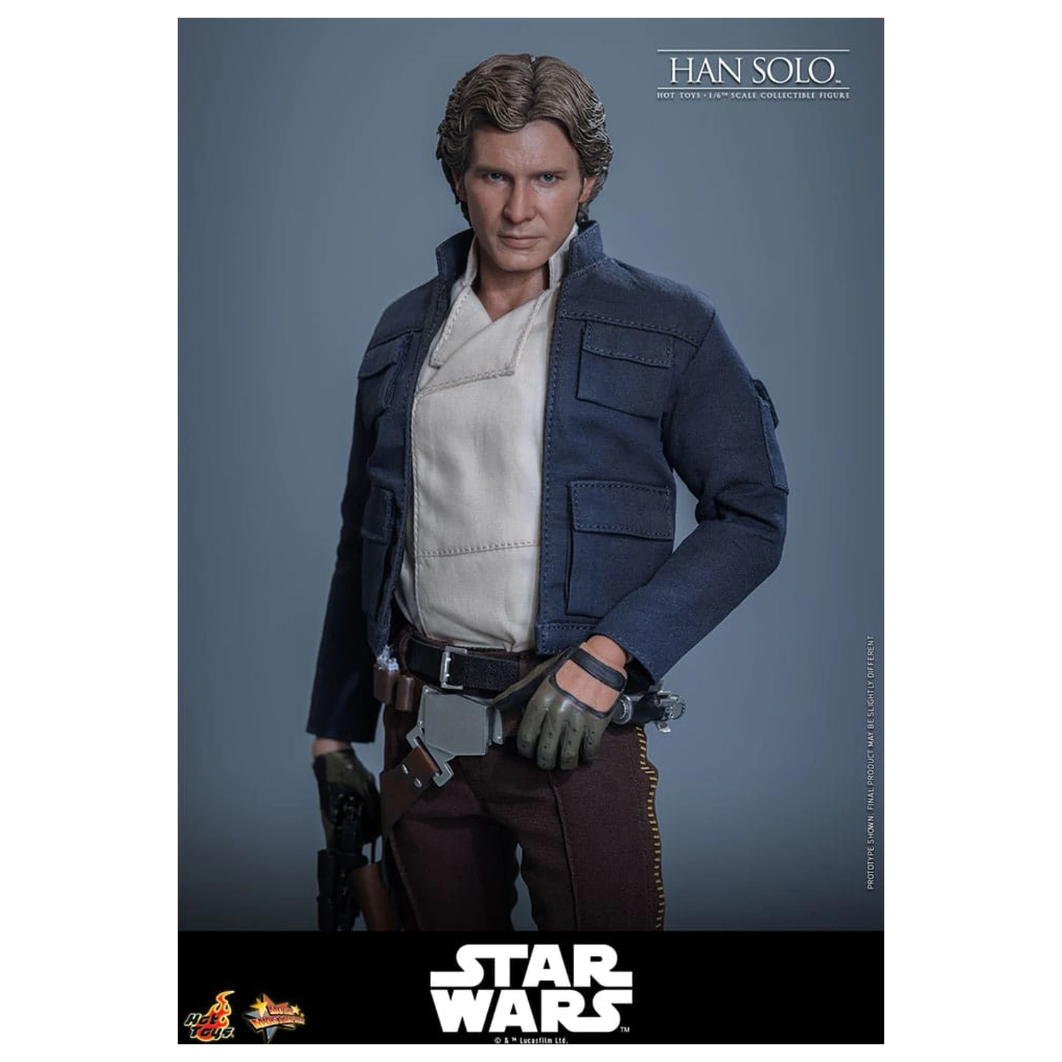 Star Wars Episode V Movie Masterpiece Figurka Akcji 1/6 Han Solo 31 cm zdjęcie produktu