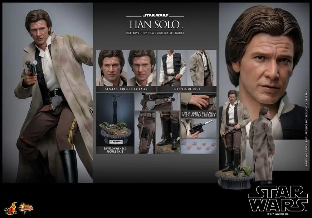 Star Wars: Episode VI Figurka akcji 1/6 Han Solo 30 cm zdjęcie produktu